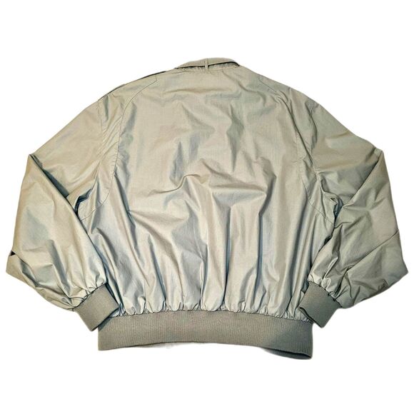 Vintage Light Gray Members Only Bomber Jacket | Size 46 | 80s Retro Icon - Picture 2 of 10